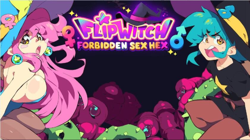 【横版ACT/中文/步兵全动态】翻转女巫 FlipWitch – Forbidden Sx Hex v1.5 官方中文步兵版【400M/新作】-嘤嘤怪之家