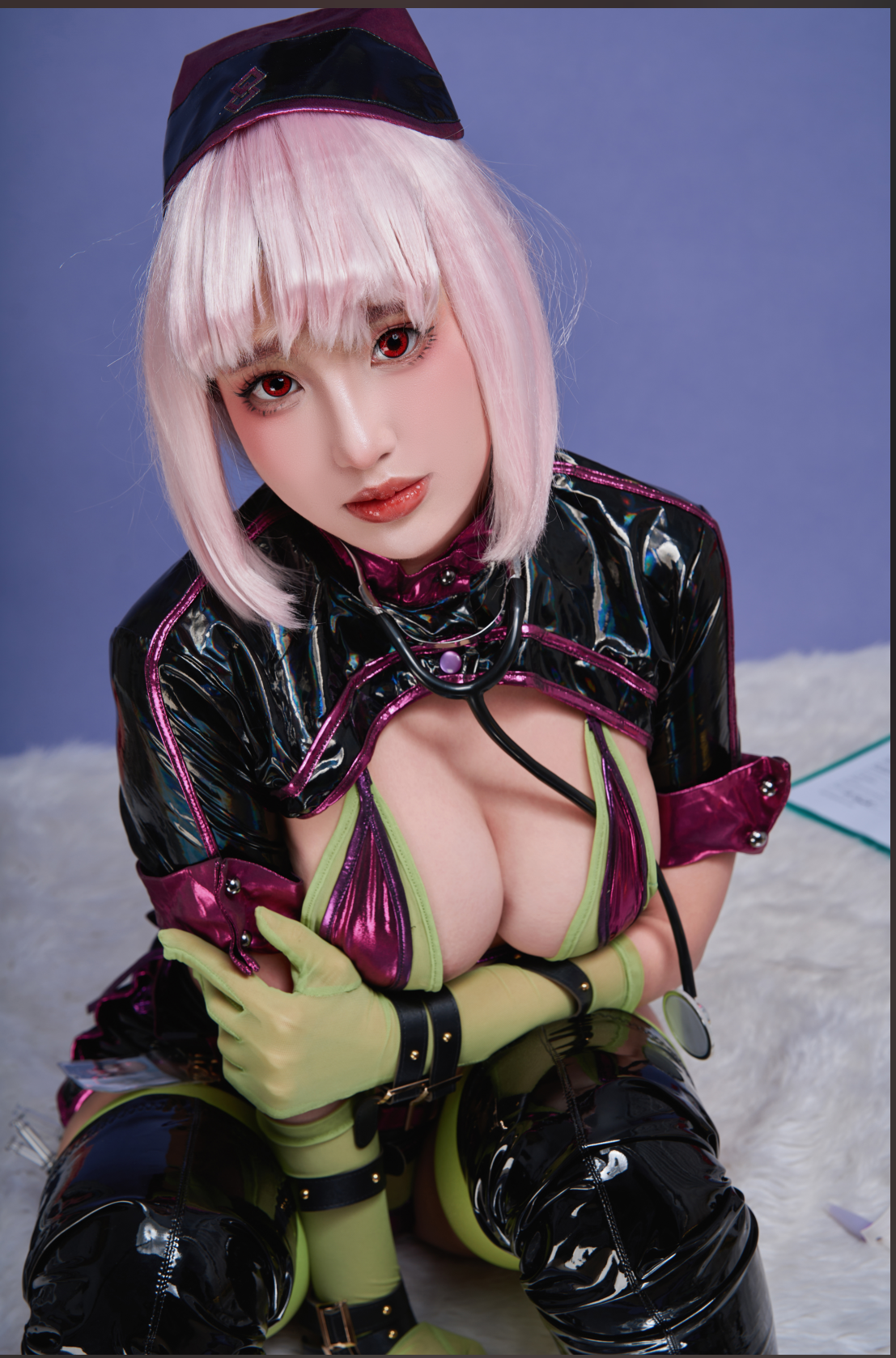 【COSPLAY/带视频】越南COSer Puypuy-FGO南丁格尔万圣礼装 [100p 8v]【1.1G】-嘤嘤怪之家