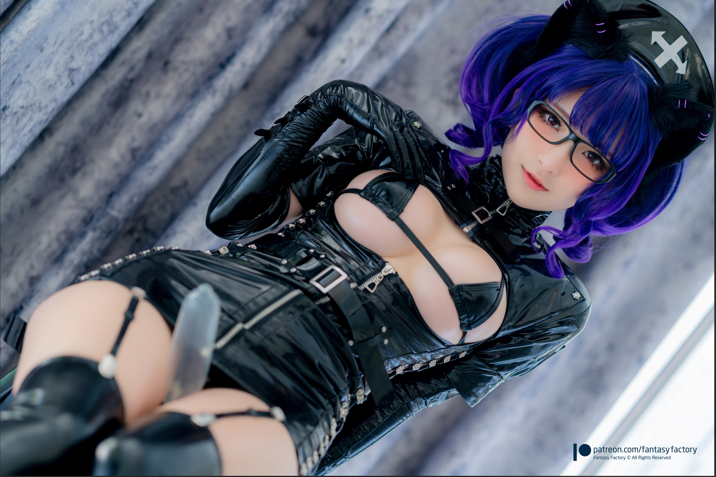 图片[2]-【COSPLAY】/小丁こまち] 暗黑护士 [100P]【1.3G】-嘤嘤怪之家