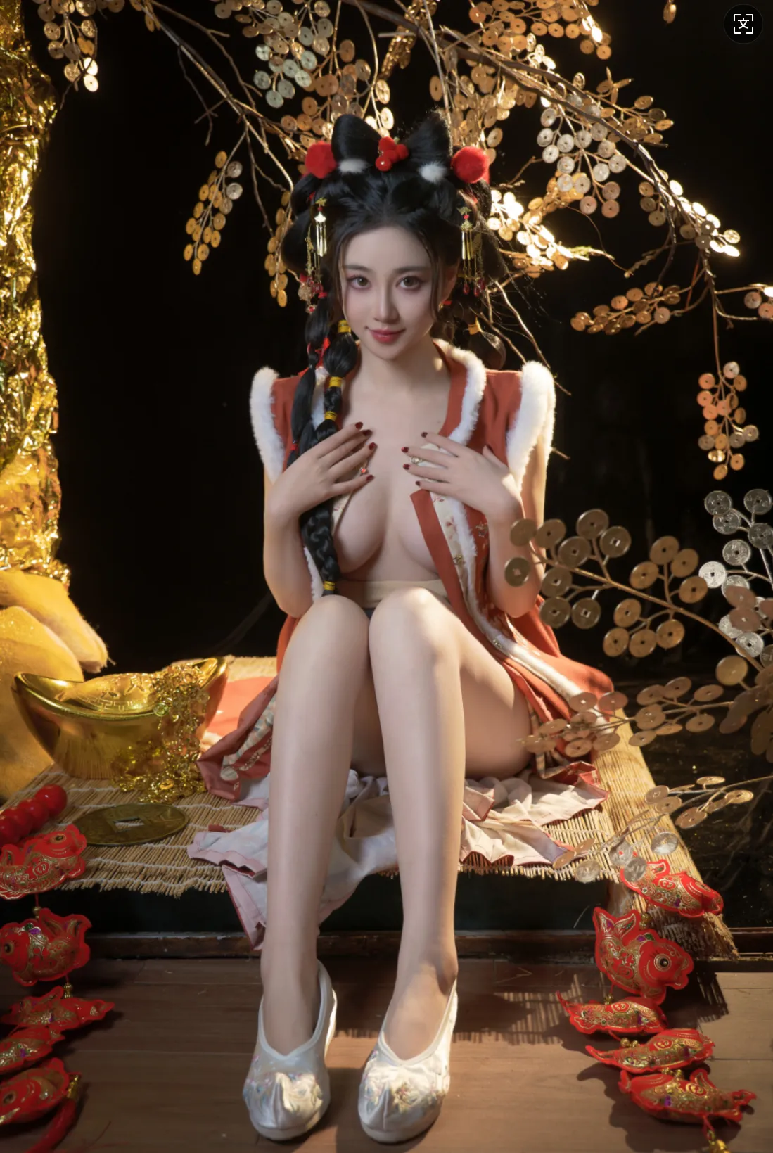 图片[3]-【COSPLAY/合集】年年 – 新作 4套 Cos [25元旦+情人节+城+飞天] [273P]【2G】-嘤嘤怪之家