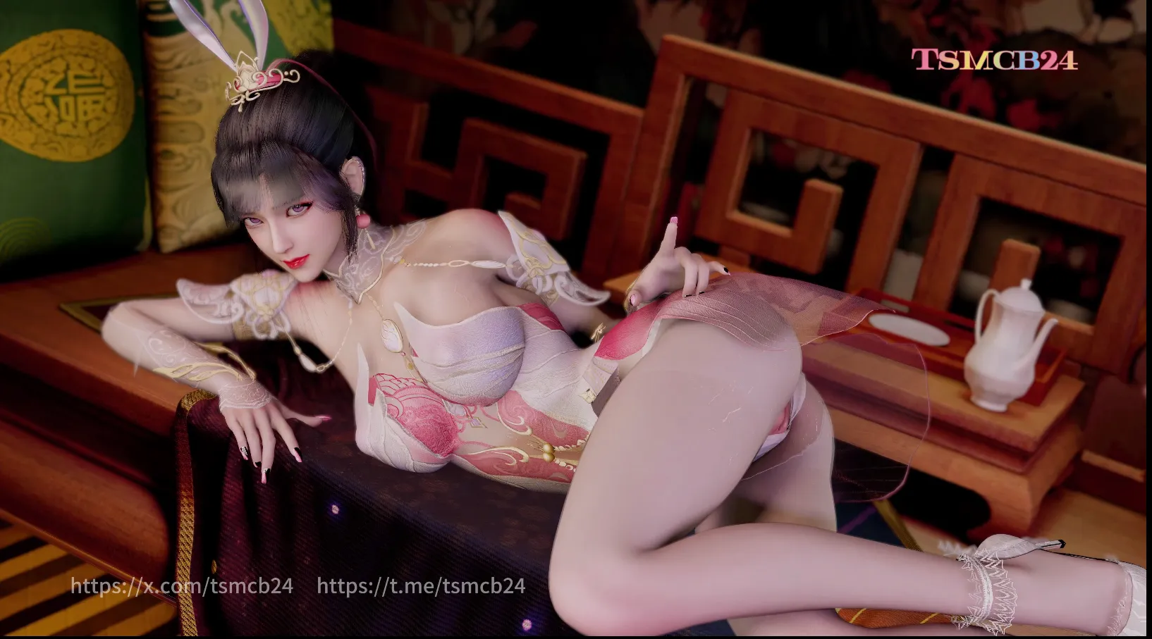 【3D动画/步兵】天使没翅膀3月作品：小舞 Nan Khước 难却 4K分辨率 步兵版[2V]【1.7G】-嘤嘤怪之家
