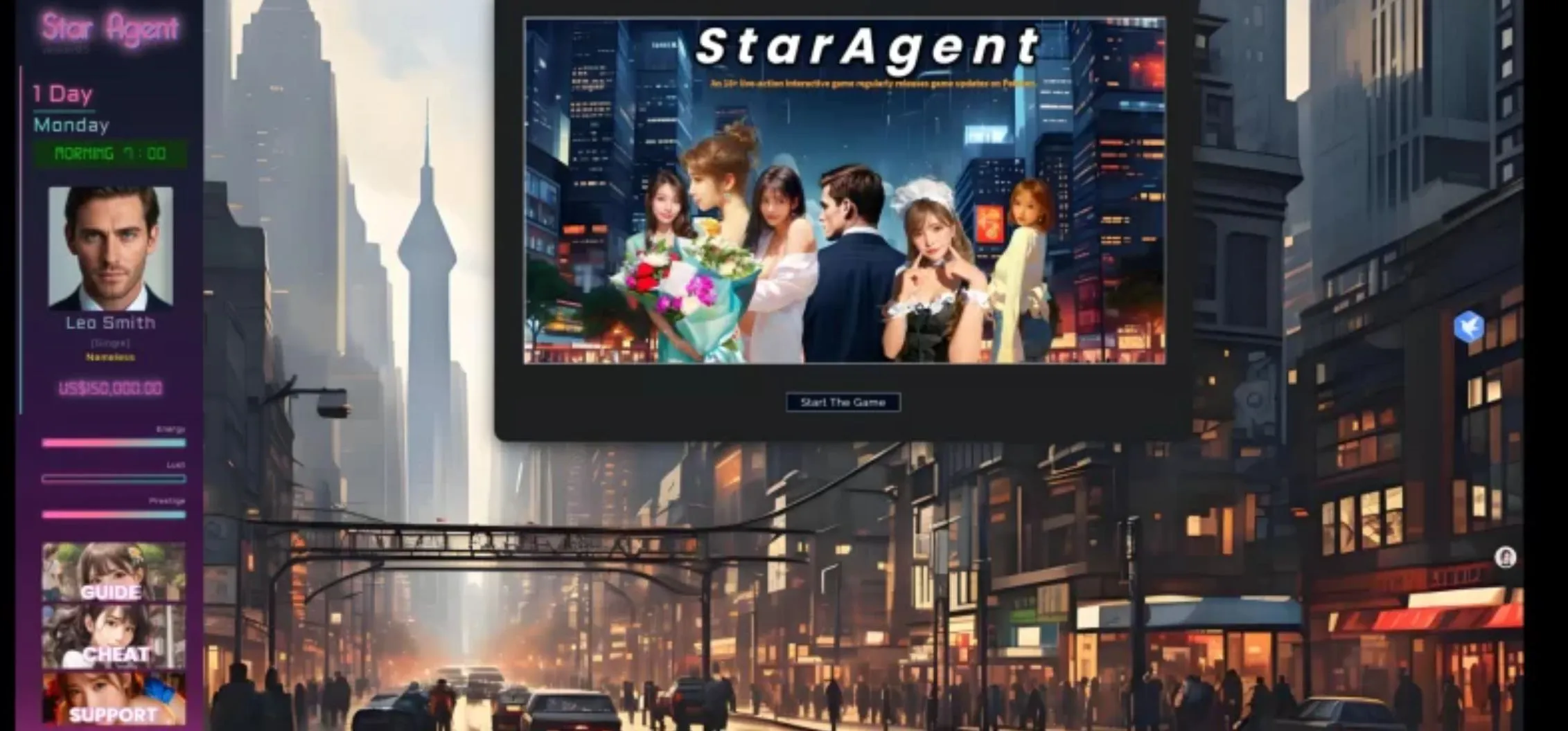 图片[1]-【HTML/机翻/真人全动态】明星代言人 Star Agent Ver0.60 HTML网页汉化步兵版 【1.9G/新作】-嘤嘤怪之家
