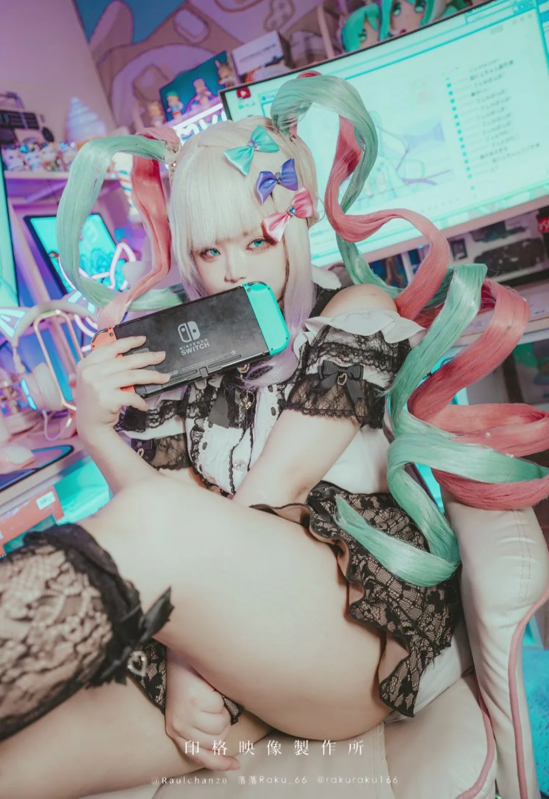 图片[2]-【COSPLAY】落落 – 升天（超天酱） [48P]【500M】-嘤嘤怪之家
