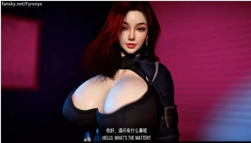 图片[1]-【3D动画/中文/步兵】Fyronyx 4月新作：出轨的警察女友 [1V]【600M】-嘤嘤怪之家