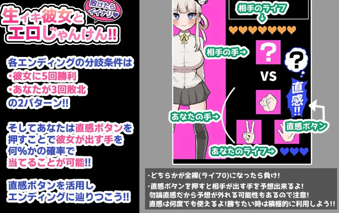 图片[4]-【日式RPG/AI汉化】输了也不错♪与真实女友的ERO猜拳!! 敗けたらイイナリ♪生イキ彼女とエロじゃんけん!! AI汉化版【300M/新作】-嘤嘤怪之家