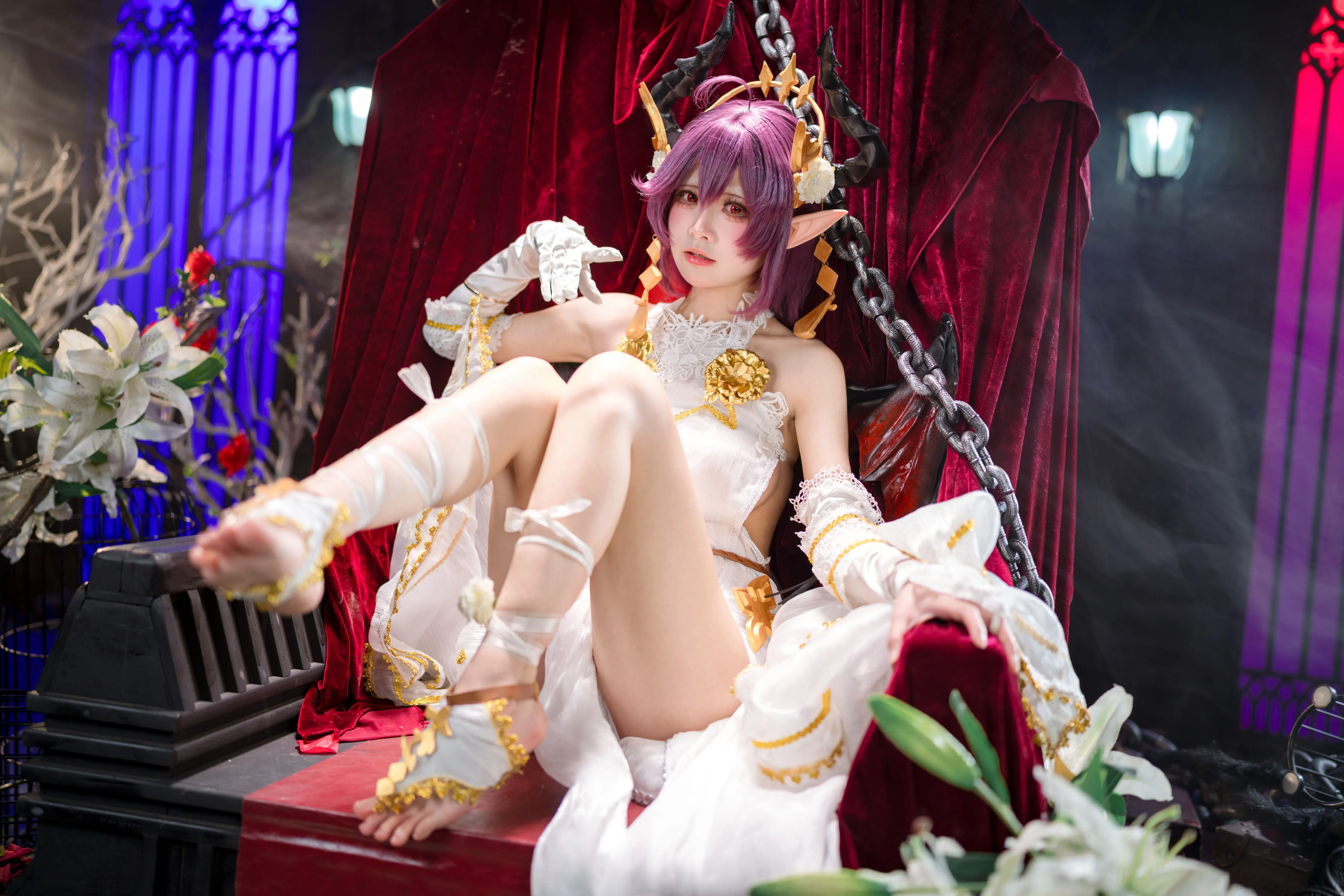 图片[1]-【COSPLAY】[九柒喵] 龙姬 [32P]【300M】-嘤嘤怪之家