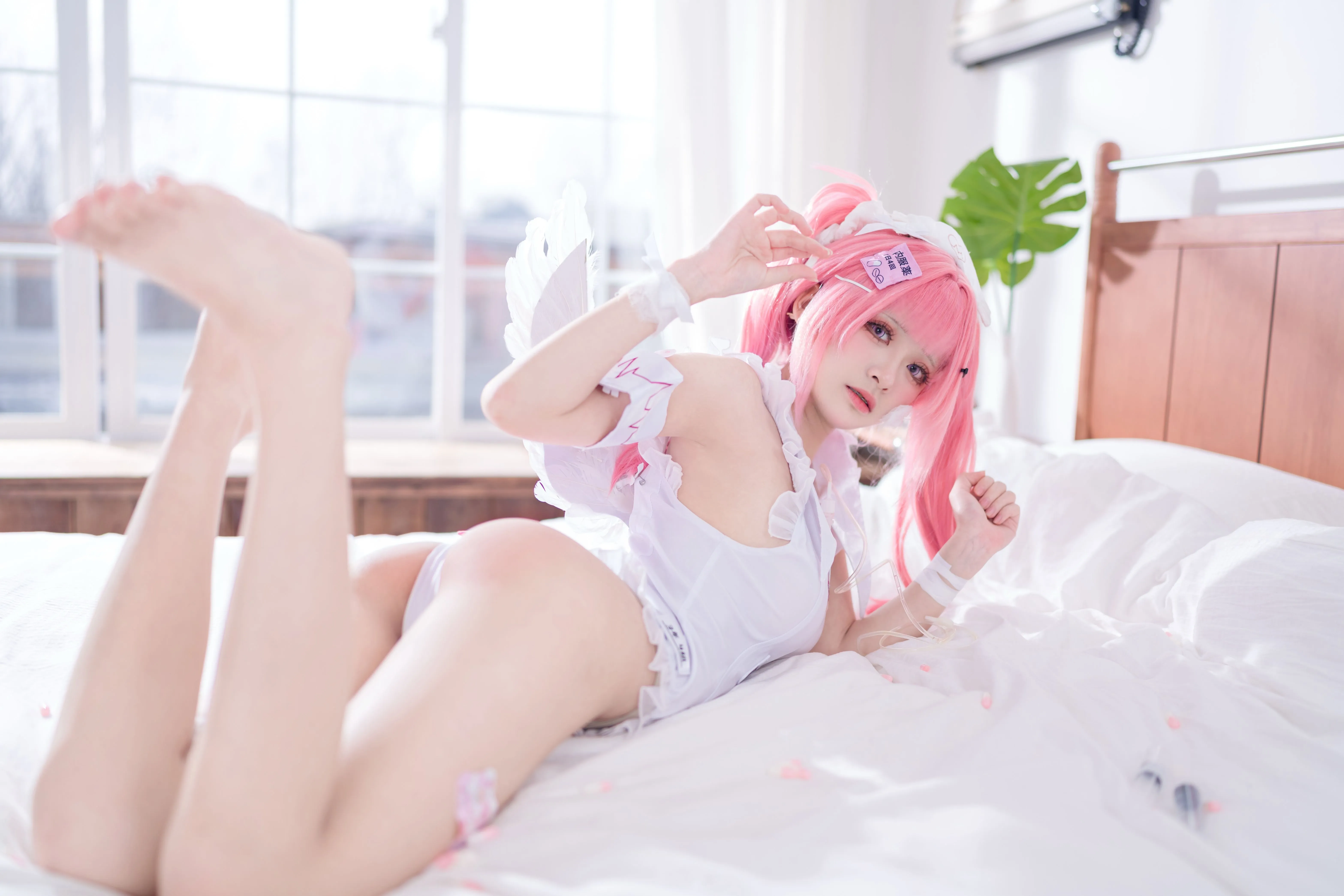 图片[1]-【COSPLAY】[九柒喵] -小护士针筒 [48P]【200M】-嘤嘤怪之家