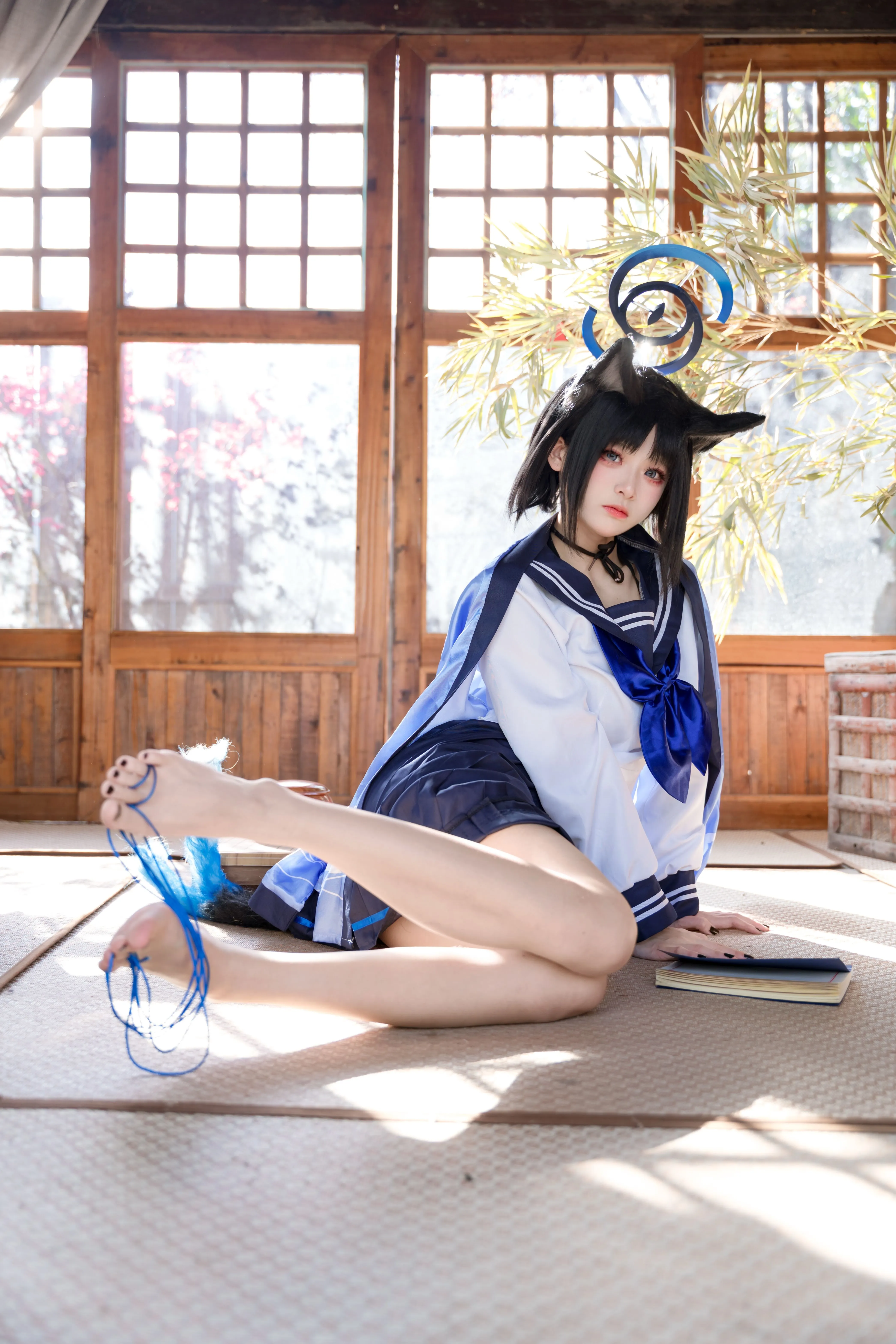 图片[2]-【COSPLAY】[九柒喵]笑面教授 +桐生桔梗[88P+53P]【1.1G】-嘤嘤怪之家