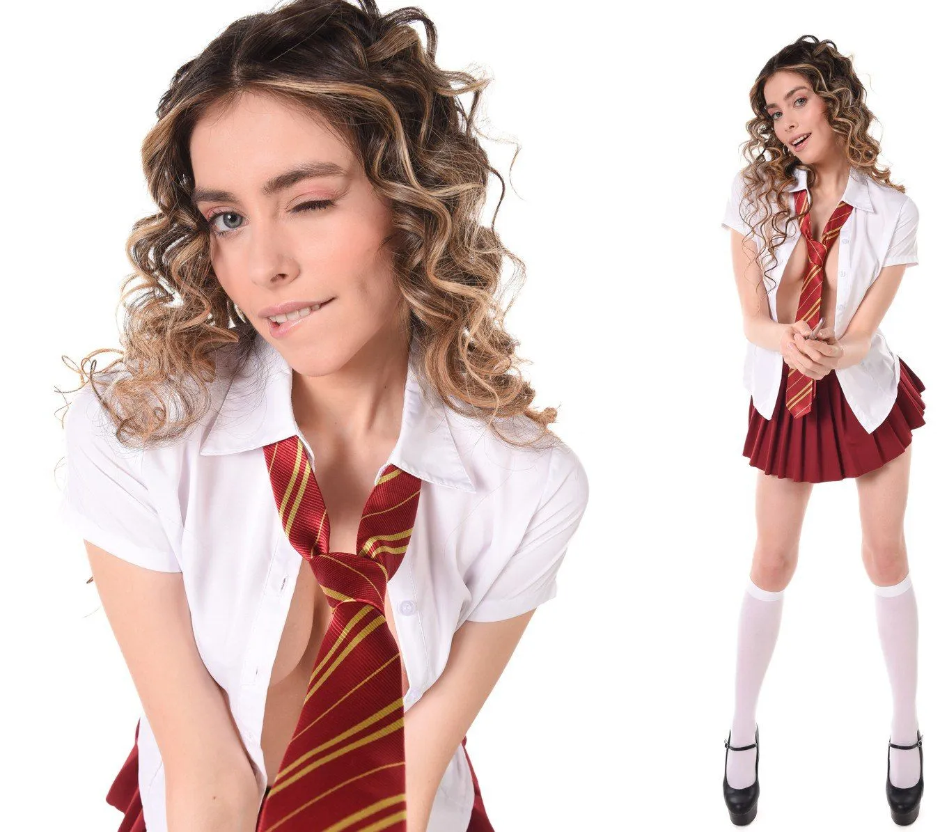 图片[1]-【欧美COSPLAY/带视频】艾莉莎.fox：赫敏.格兰杰COS [50P 1V]【500M】-嘤嘤怪之家