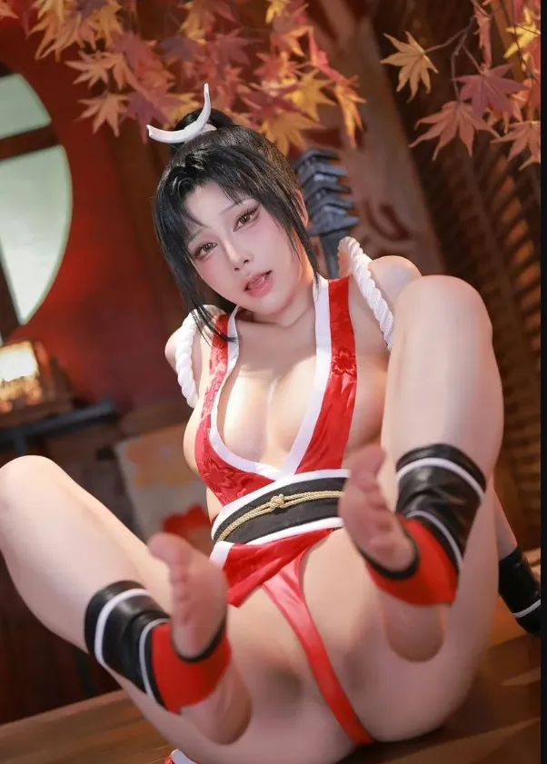 图片[3]-【COSPLAY/带视频】水淼aqua 4月 不知火舞 【100M】-嘤嘤怪之家