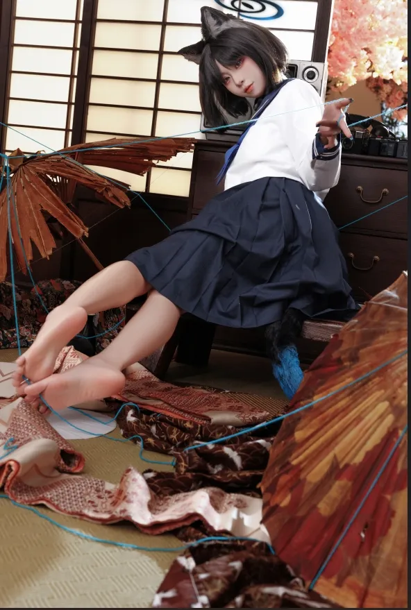 图片[1]-【COSPLAY】纸悦w 栉田桔梗［25p]【300M】-嘤嘤怪之家