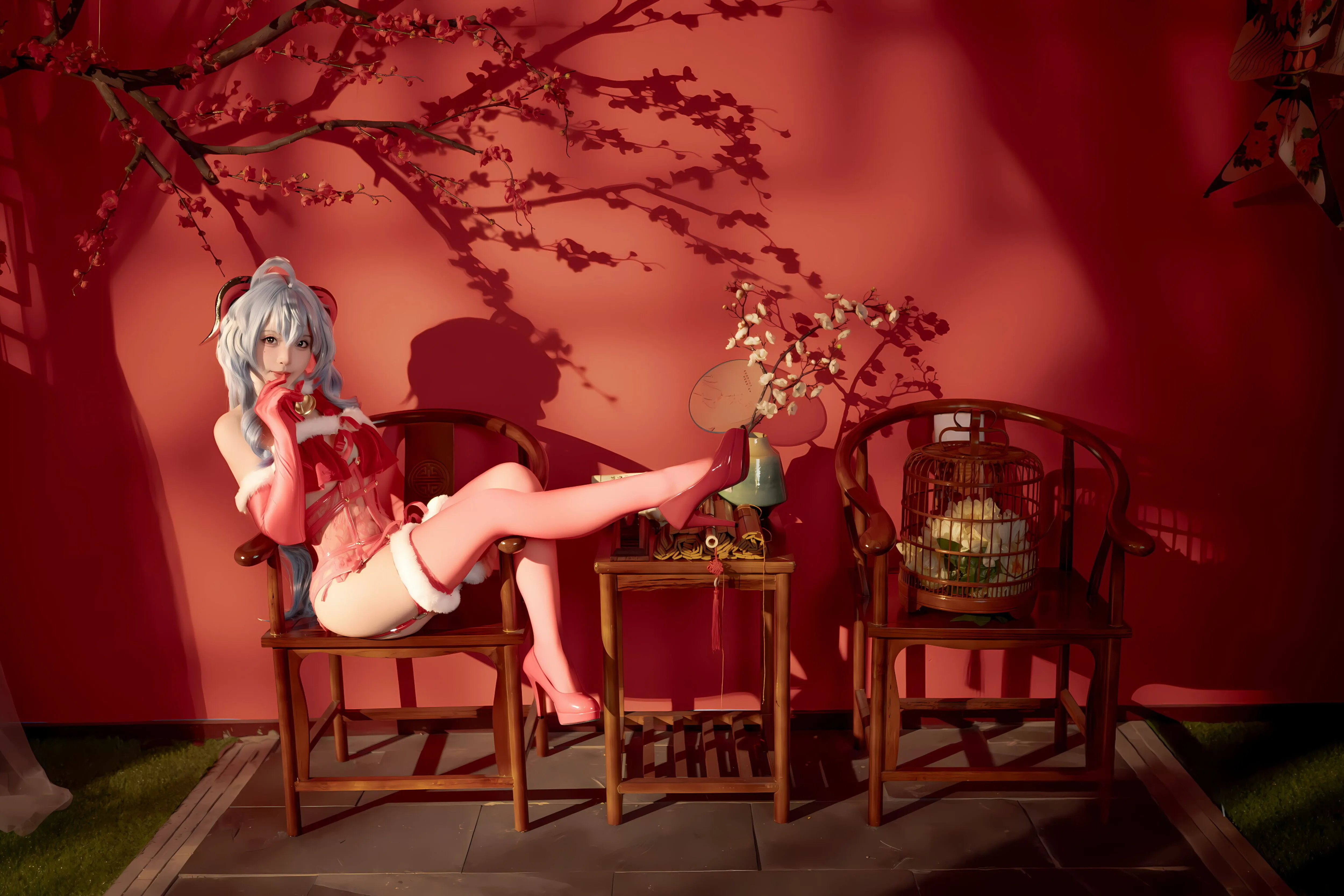 图片[1]-【COSPLAY/带视频】Bangni邦尼 – 甘雨新春[91P 8V]【750M】-嘤嘤怪之家