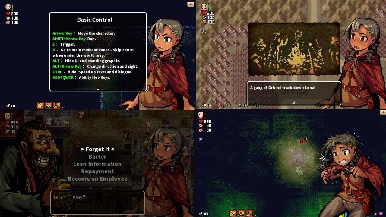 【ARPG/中文/带MOD/更新】 洛娜的世界/LonaRPG Ver0.9.9.0.5+MOD 官方中文步兵版  【700M】