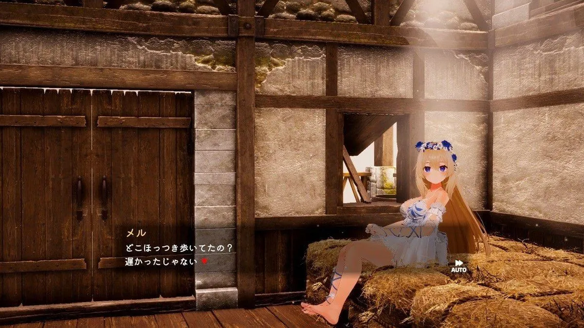 【3D游戏/机翻/全动态/新作】 女神梅尔的触摸H神判 / 女神メルのおさわりH神判 Ver1.0【1.6G】