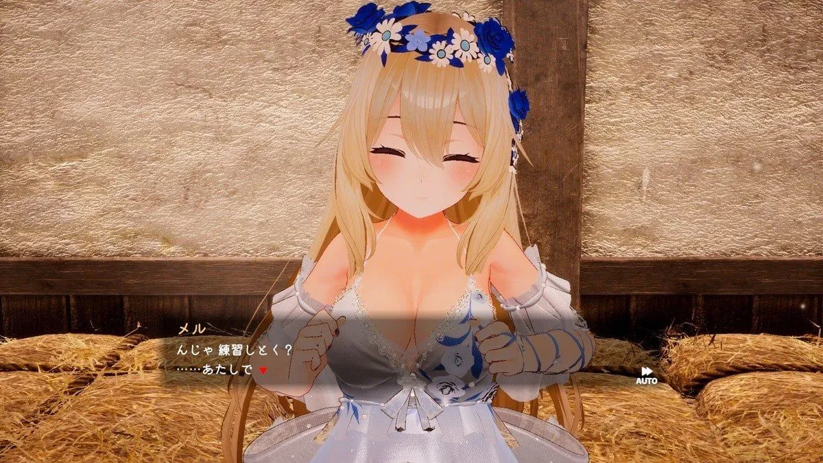 【3D游戏/机翻/全动态/新作】 女神梅尔的触摸H神判 / 女神メルのおさわりH神判 Ver1.0【1.6G】