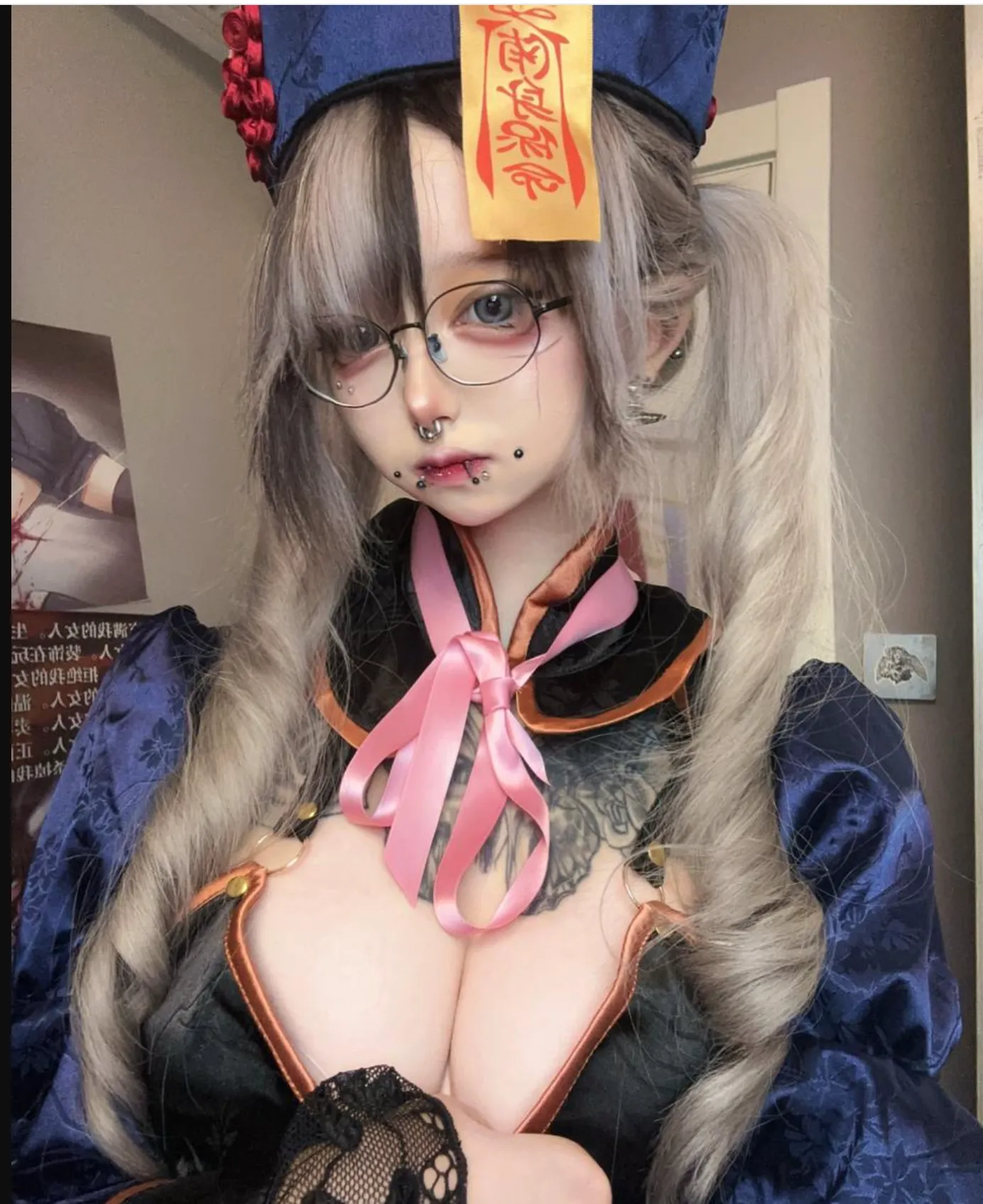 图片[1]-[COS/视频/大合集/步兵]推特重口福利姬：樁山民子 超大尺度赞助作品合集 人体改造/穿刺/分舌/药物依赖/纹身/死亡PLAY/埋钉 [1.1g]-嘤嘤怪之家