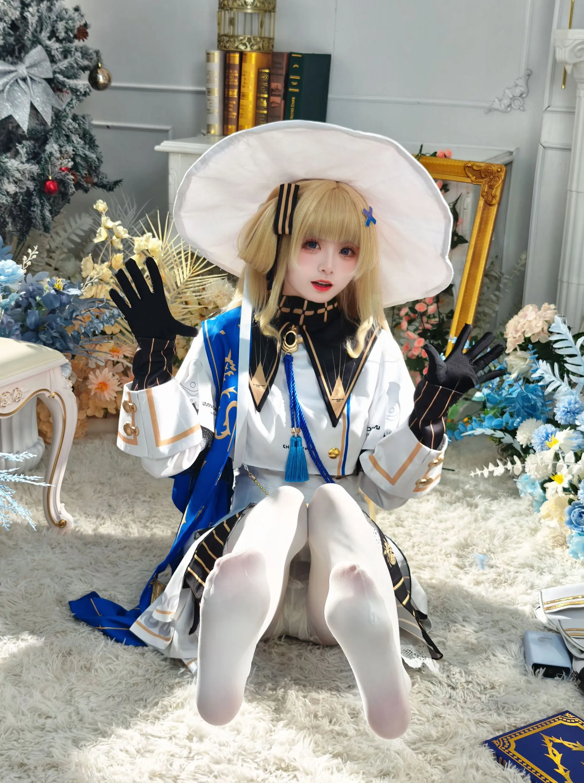 图片[3]-[COSPLAY/小合集] [九柒喵] 柴郡冰雪+菲比 [75P] [600m]-嘤嘤怪之家