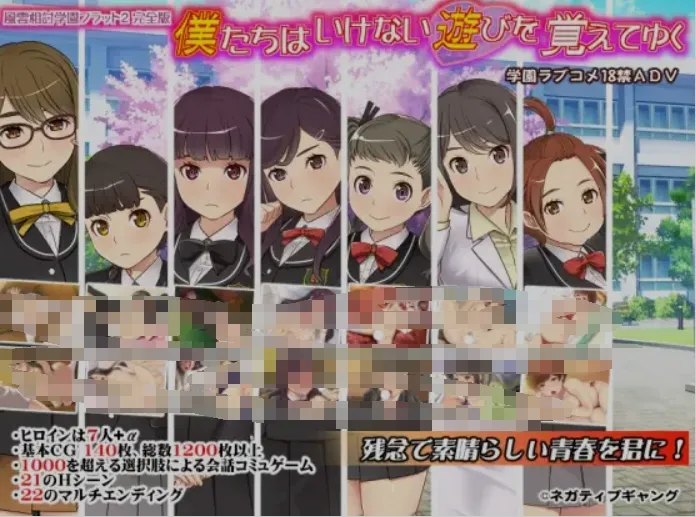 图片[1]-[精品ADV/汉化] 风云相讨学园Flat2 風雲相討学園フラット2 完全版+DLC 甜族星人精翻汉化版+全CG存档  [1.1G/新作]-嘤嘤怪之家