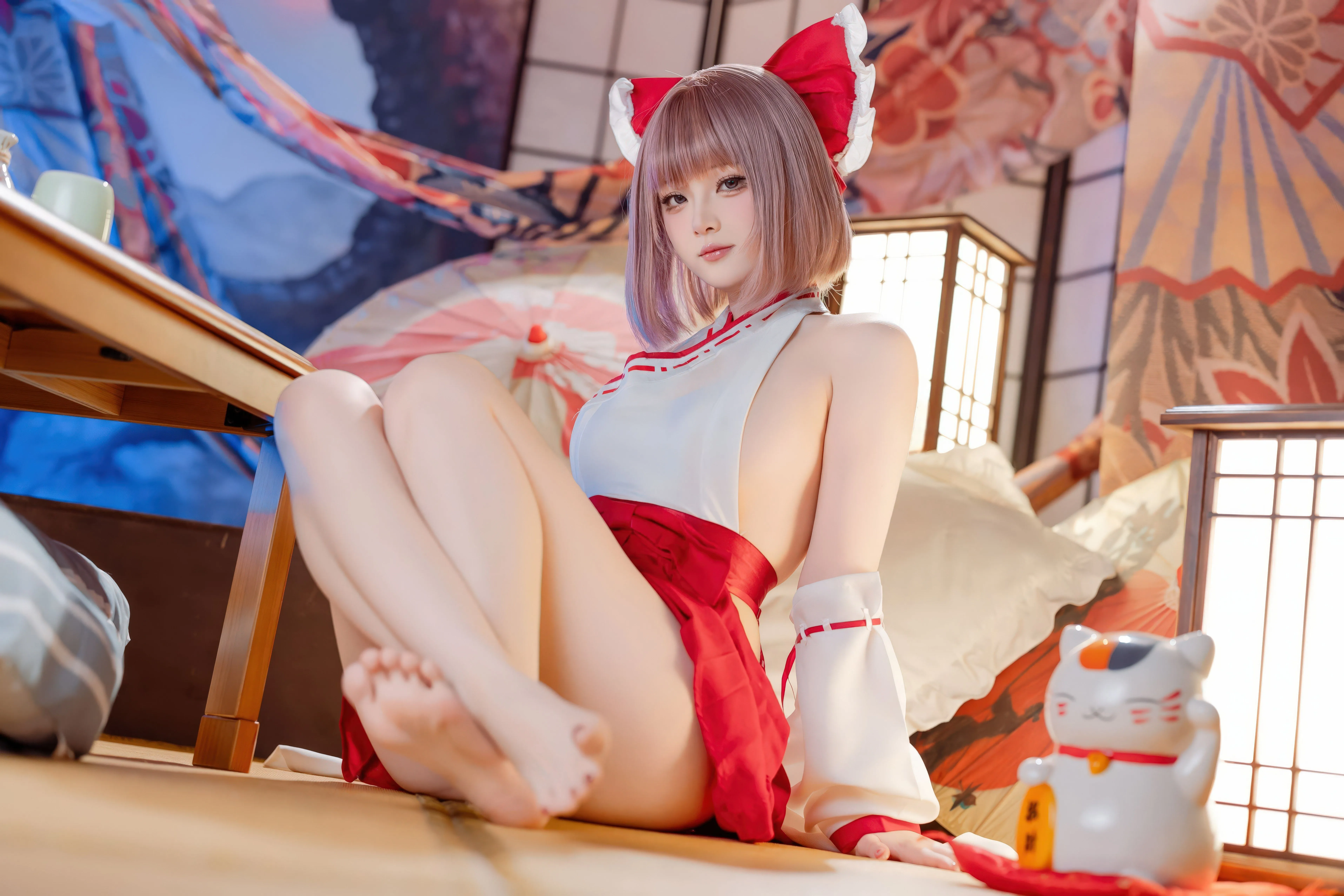 图片[1]-[COSPLAY] [屿鱼] 兼职巫女[66P] [650M]-嘤嘤怪之家