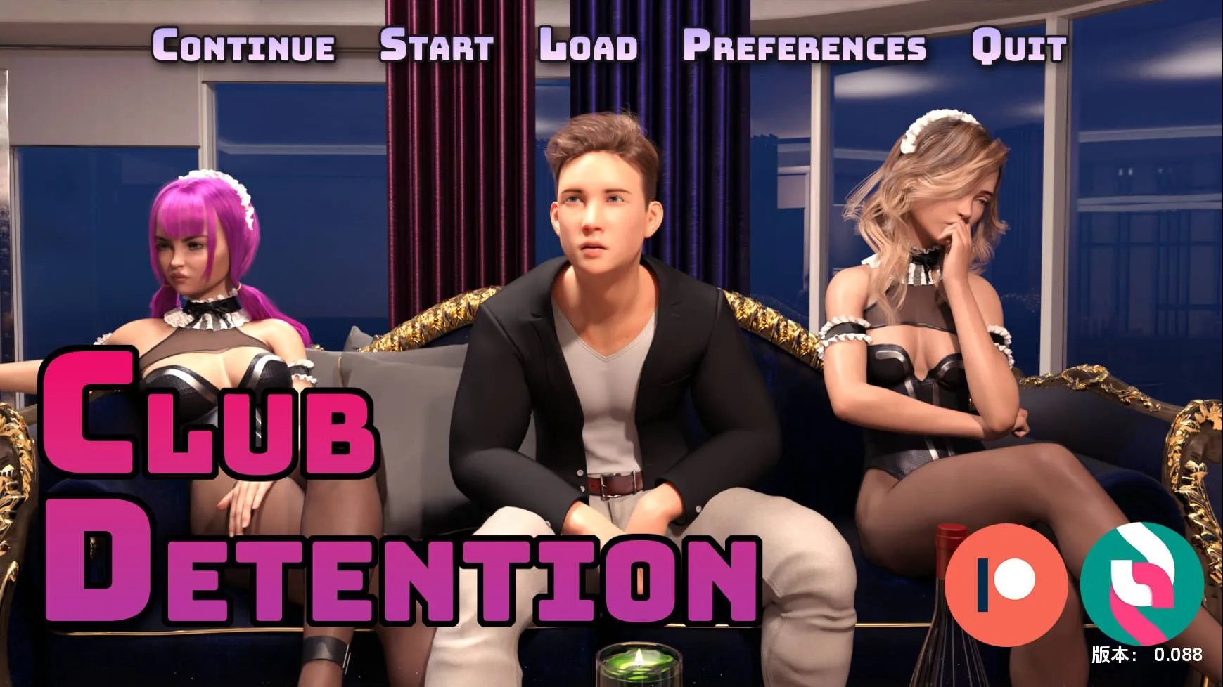 图片[1]-[SLG/AI汉化/PC+安卓] 拘束俱乐部 Club Detention V0.088 AI汉化步兵版 [2.1G/更新]-嘤嘤怪之家
