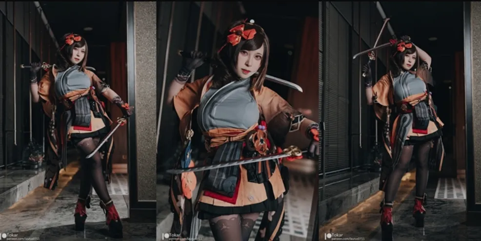 图片[1]-[COSPLAY/视频/步兵] Tokar 浵卡 – Chiori 步兵版[2V] [2.2G]-嘤嘤怪之家