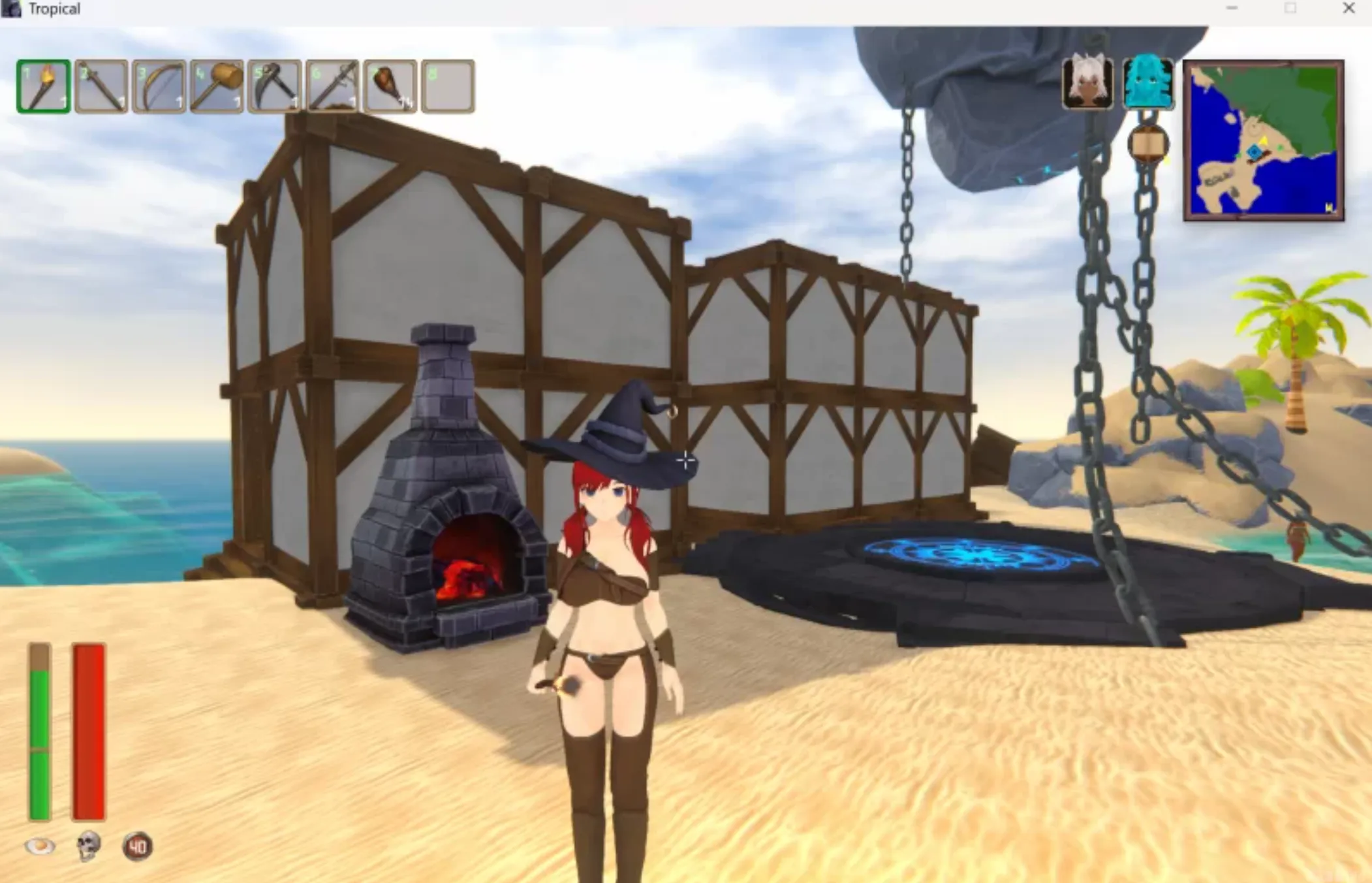 图片[4]-[沙盒游戏/中文/3D步兵] [开放世界] 热带·魔物娘 Tropical Monster Girls Ver1.4.1 官方中文步兵版 [1.2G/更新]-嘤嘤怪之家