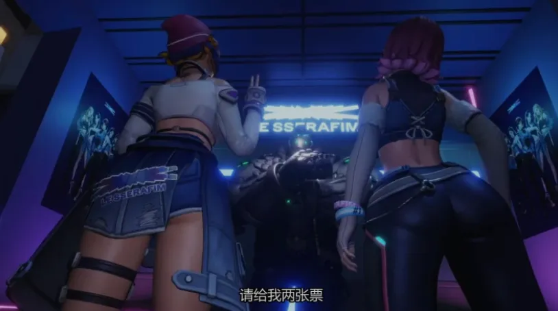 [3D动画/步兵/4K] Dva 和 Kiriko 肉体求购演唱会门票 中文字幕60fps步兵版 [600M/CV]-嘤嘤怪之家