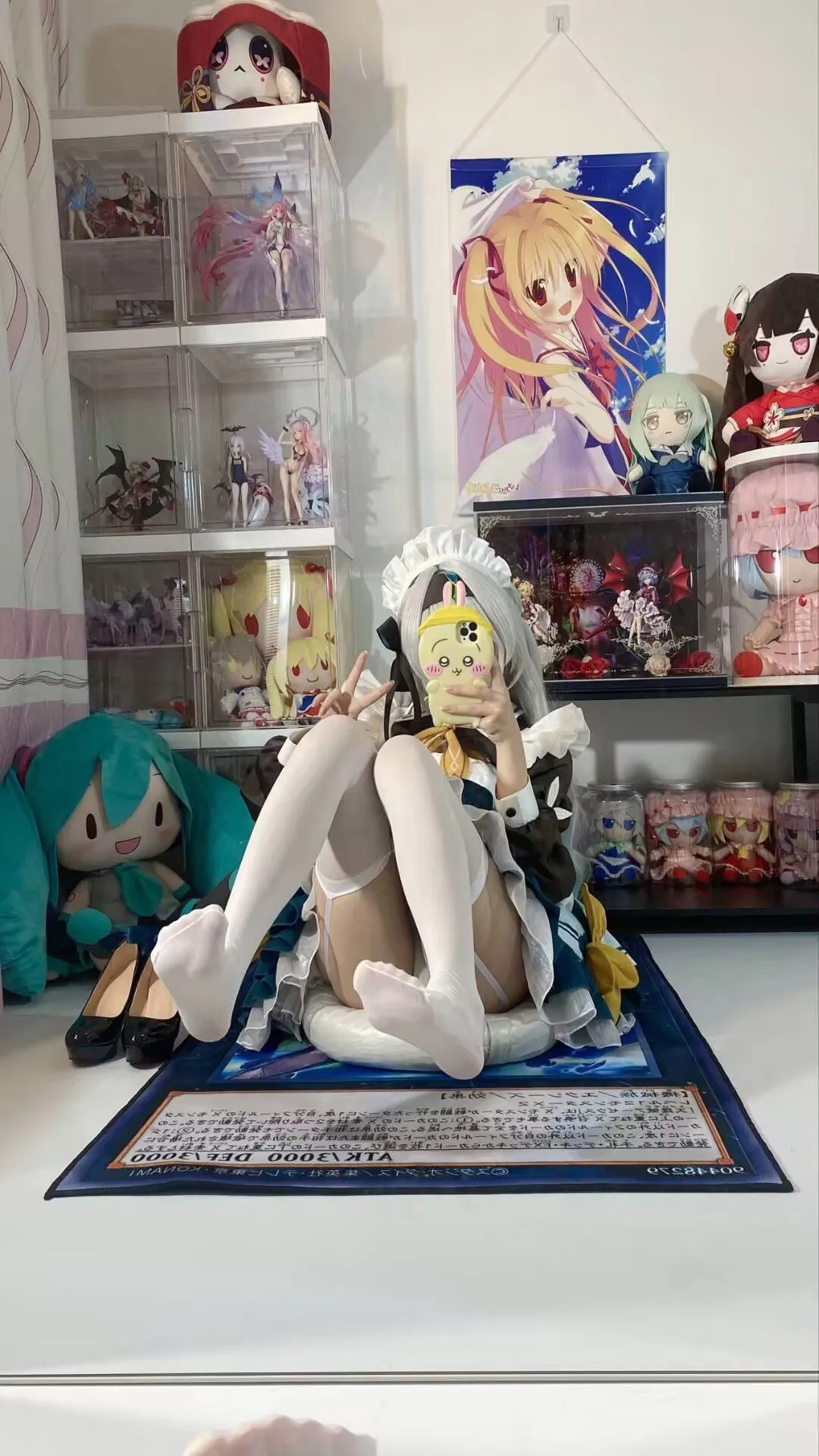 [COSPLAY/带视频] 白栎Shirly - 崩坏：星穹铁道 流萤女仆 [66P 8V] [1G]-嘤嘤怪之家