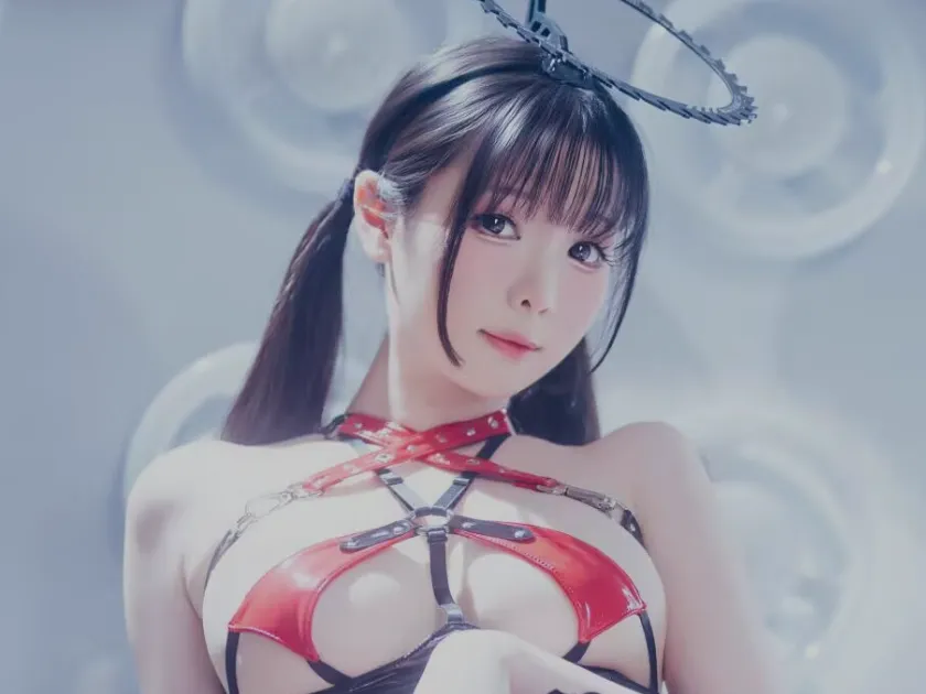 [COSPLAY/带视频] 霜月shimo - 2025年09月订阅 賽博黑天使 Cyber Black Angel [20P 3V] [100M]-嘤嘤怪之家