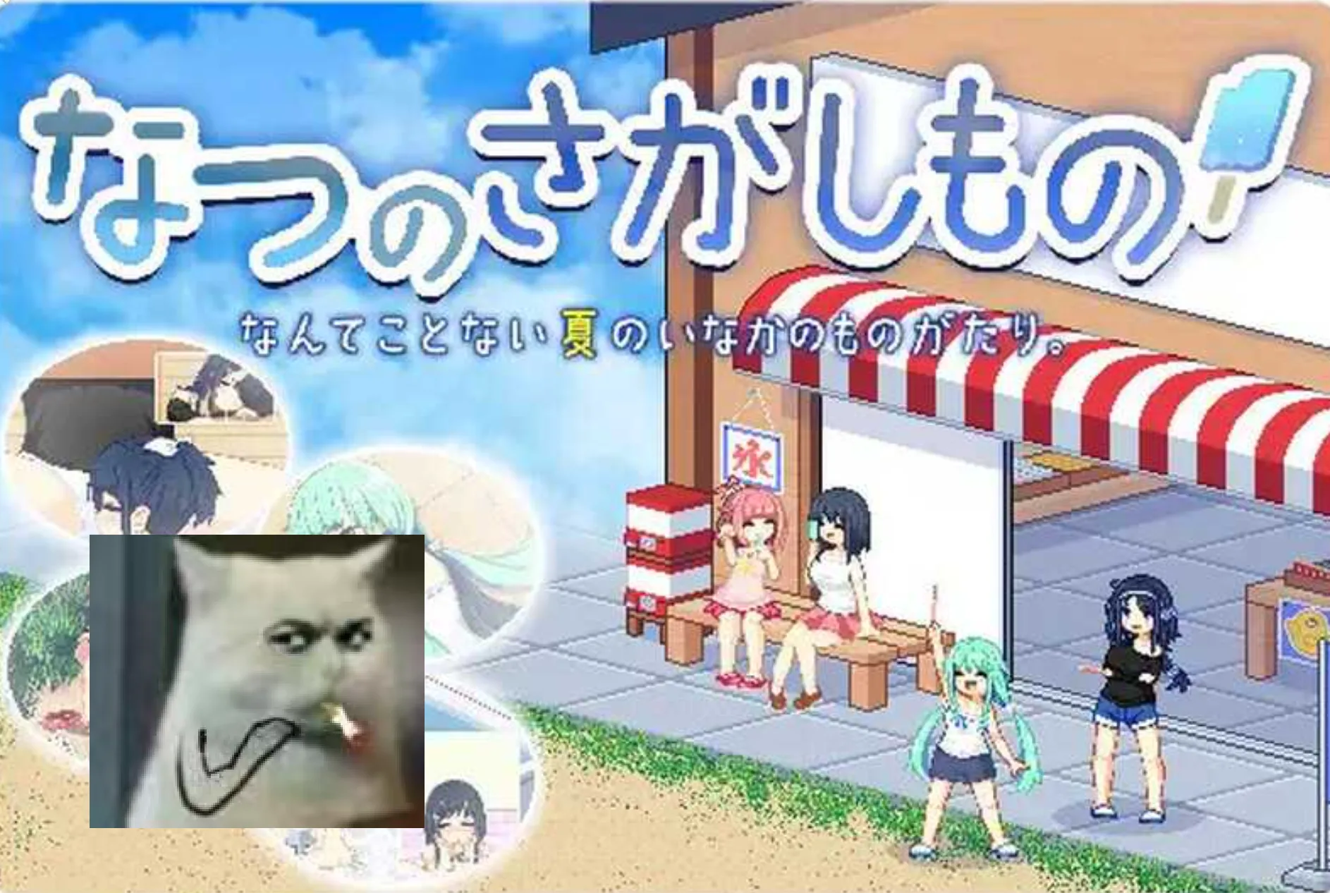 [日式SLG/精翻汉化/PC+安卓] 寻找夏日的宝物/なつのさがしもの Ver1.06 汉化V3精校版+攻略 [1.3G/更新]-嘤嘤怪之家