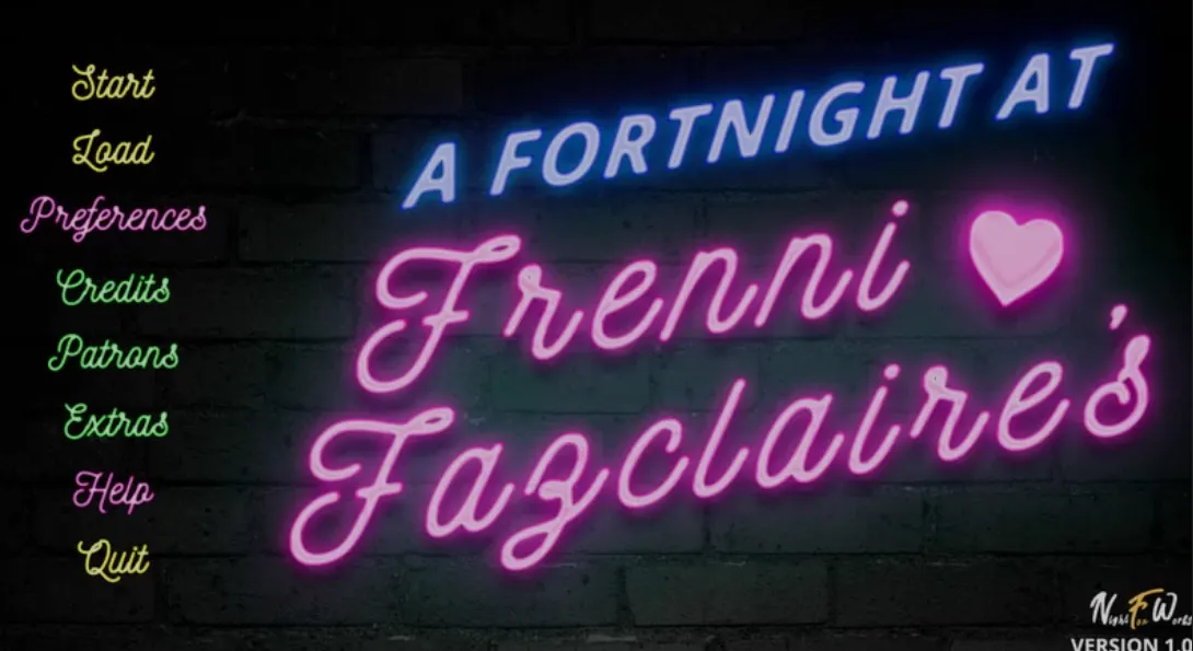 [SLG/中文/PC+安卓] 玩具熊的半月后宫 A Fortnight at Frenni Fazclaire's Ver1.0 官方中文步兵版 [500M/新作]-嘤嘤怪之家
