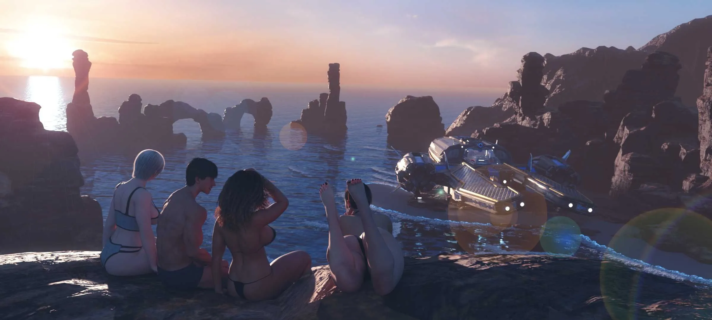 [欧美SLG/AI汉化/PC+安卓] 2990年的回声/Echoes of 2990 Ch.2 0.2.1 AI汉化步兵版 [4.5G/新作]-嘤嘤怪之家