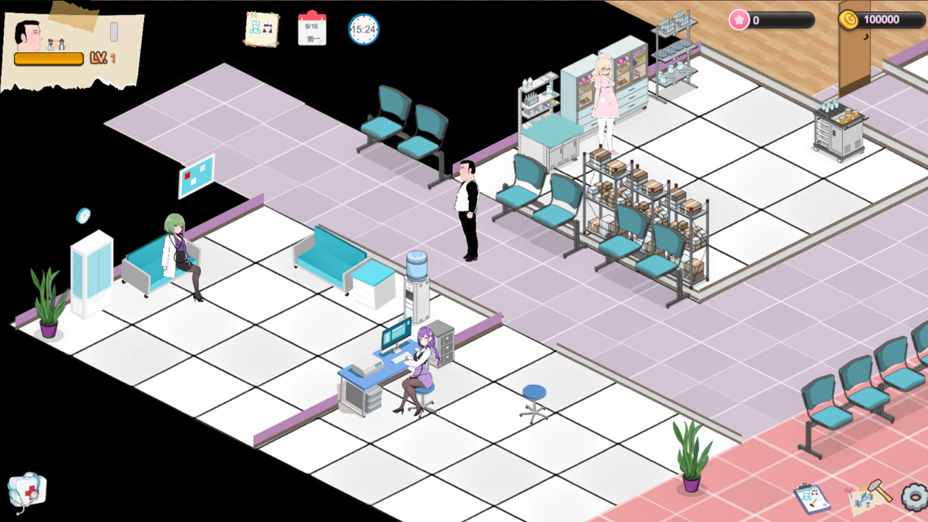 图片[2]-【SLG/官中/动态/无码】黑山综合医院 BM General Hospital Ver1.3.9 官方中文步兵版【1.66G】-嘤嘤怪之家