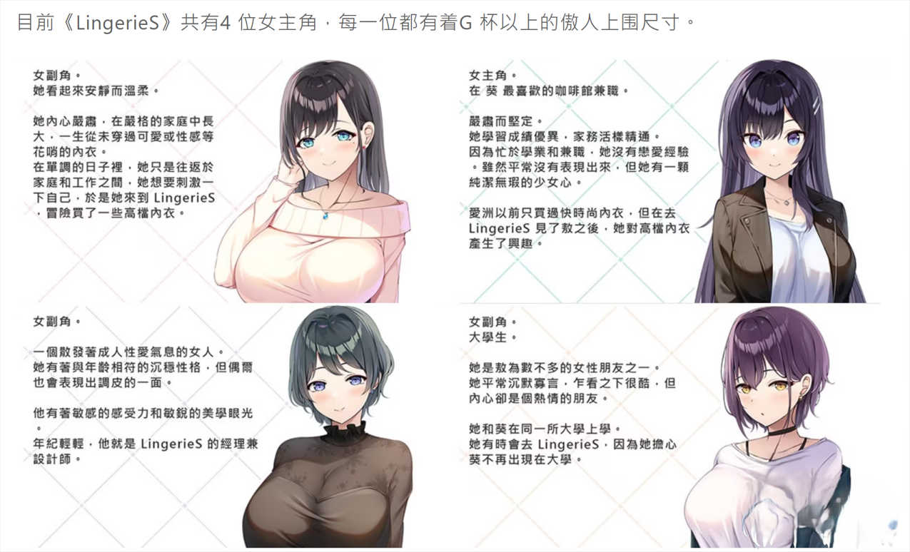 图片[10]-【日系ADV大作/中文/动态】女士内衣店模拟器 LingerieS ランジェリーズ V1.22+DLC 官方中文版【3.31G】-嘤嘤怪之家