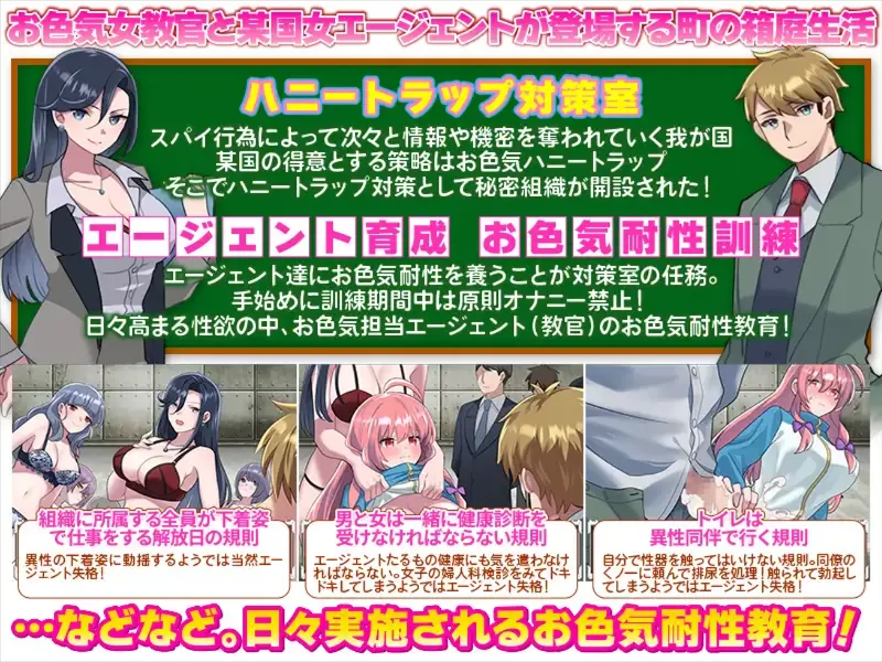 图片[2]-【日系RPG/AI汉化】 反美人计对策室 ハニートラップ対策室 Mtool汉化【978M】-嘤嘤怪之家