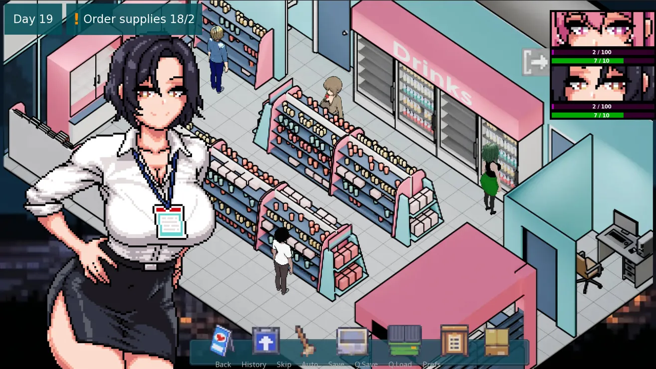 图片[2]-【日系SLG/官中/步兵】顽皮商店经理 Naughty Store Manager Ver0.98f 官方中文步兵版【190M】-嘤嘤怪之家