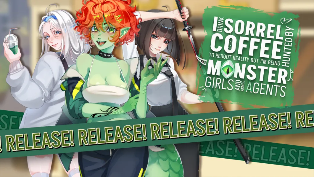 【互动SLG/官中/动态】为了重启现实，我喝下了索蕾尔咖啡，却遭到魔物娘和武装特工的追捕。 STEAM官方中文版【1.86G】-嘤嘤怪之家