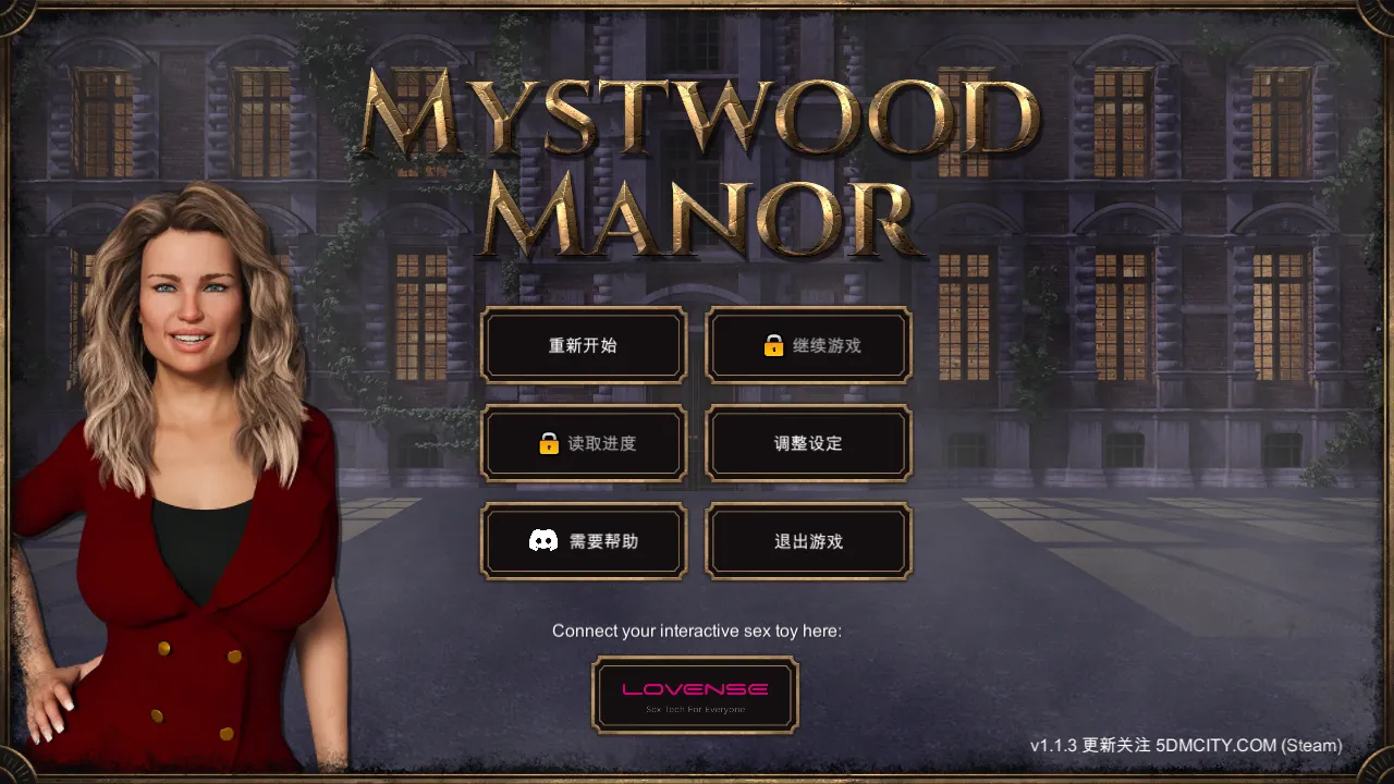 图片[1]-【SLG/官中/动态】幽灵庄园 Mystwood Manor Ver1.1.3 官方中文豪华版【2.30G】-嘤嘤怪之家