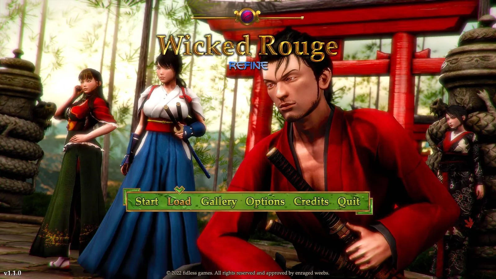 【互动SLG/汉化/PC+安卓】邪恶胭脂 Wicked Rouge REFINE Ver1.1.0 AI汉化内嵌版【3.08G】-嘤嘤怪之家