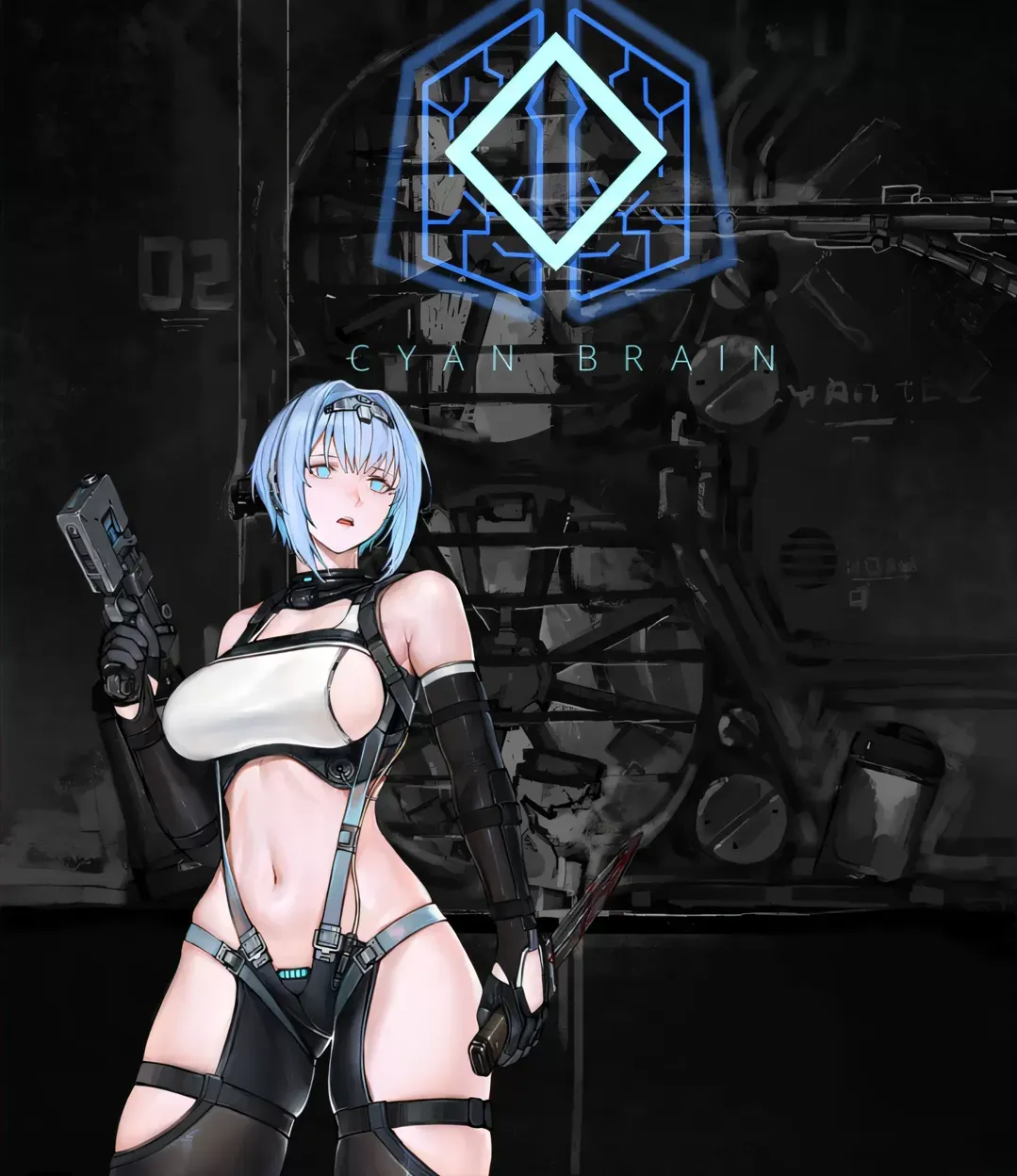 图片[1]-【ACT/官中/全动态/PC】青色大脑 CYAN BRAIN Ver0.4.0 (2025/07/17) 最終体験版【716M】-嘤嘤怪之家