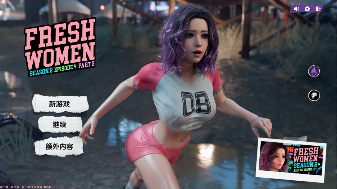 图片[1]-【欧美SLG精品/汉化/PC+安卓】新生也疯狂2 FreshWomen S2 Ep.4 P2 PC+安卓 官中赞助版【8.73G】-嘤嘤怪之家
